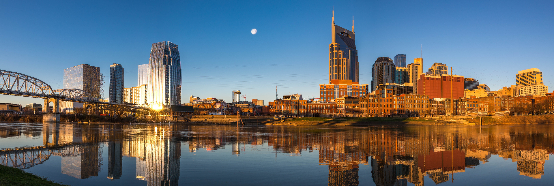 Aerial view of Nashville, Franklin, Brentwood, and the Middle Tennessee region served by That 1 Painter Nashville