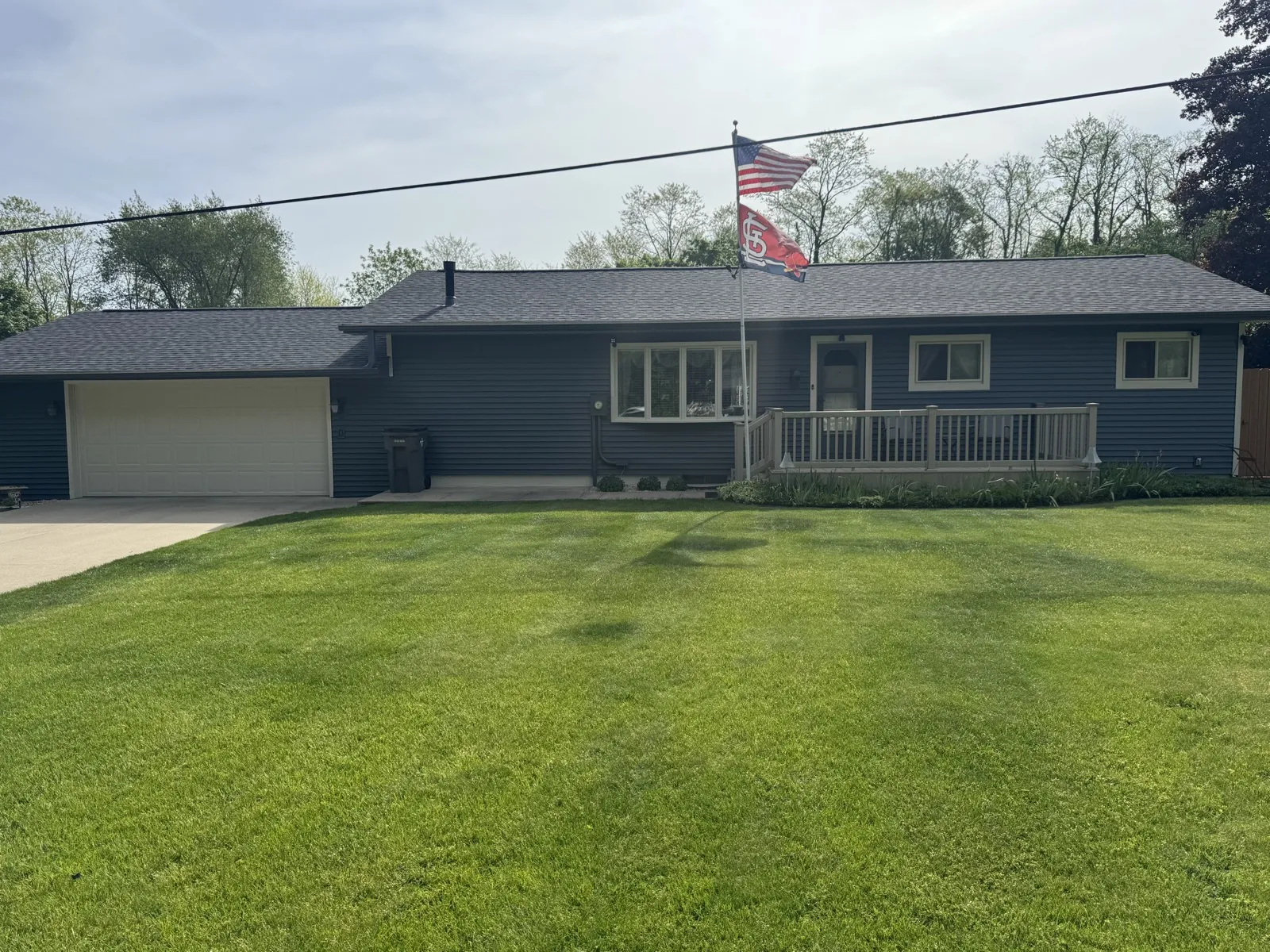Professional exterior painting project in Michiana by That 1 Painter