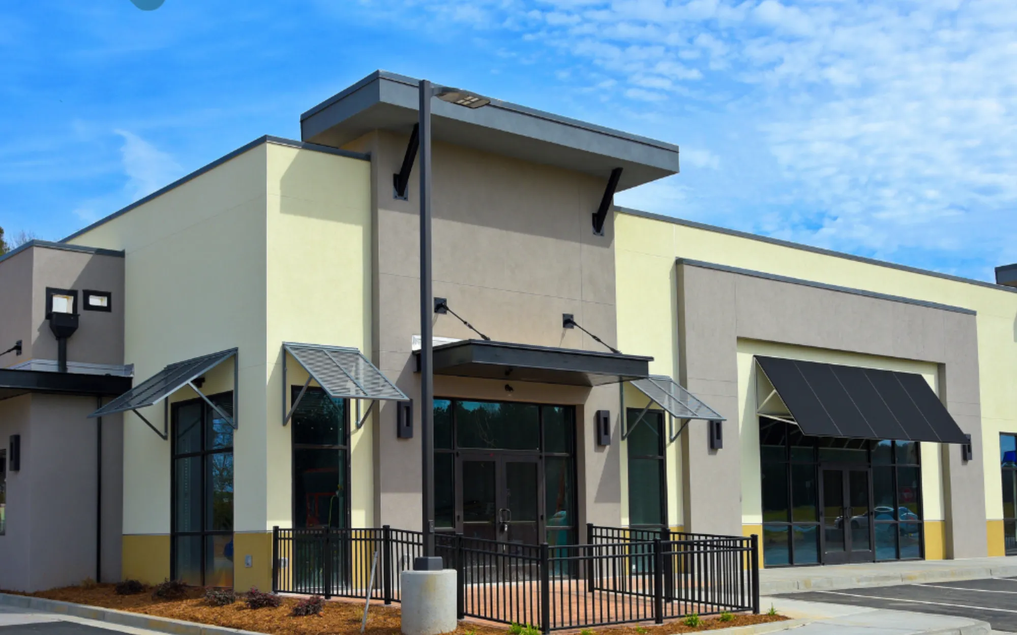 Retail storefront exterior painting in Cape Cod
