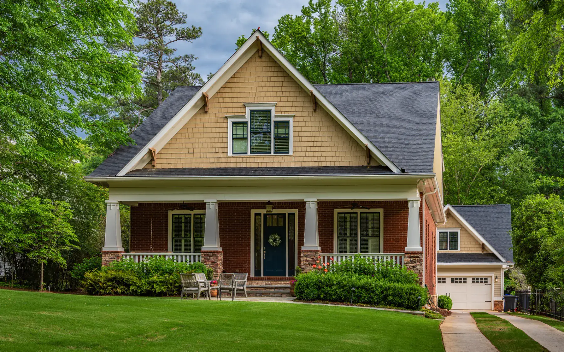 Professional exterior painting project in Greater Augusta by That 1 Painter
