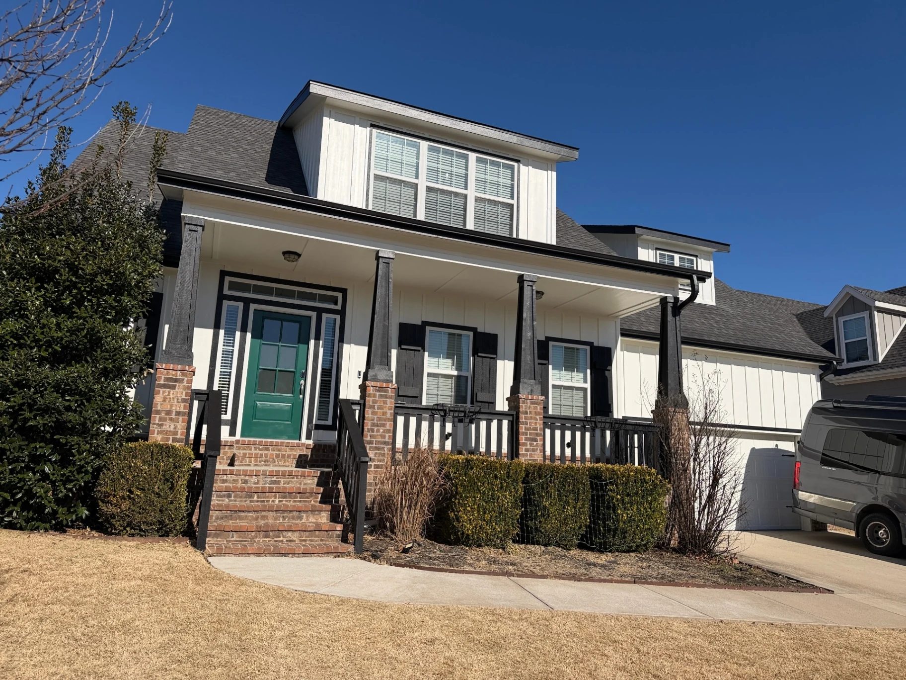 Professional exterior painting project in NW Arkansas by That 1 Painter