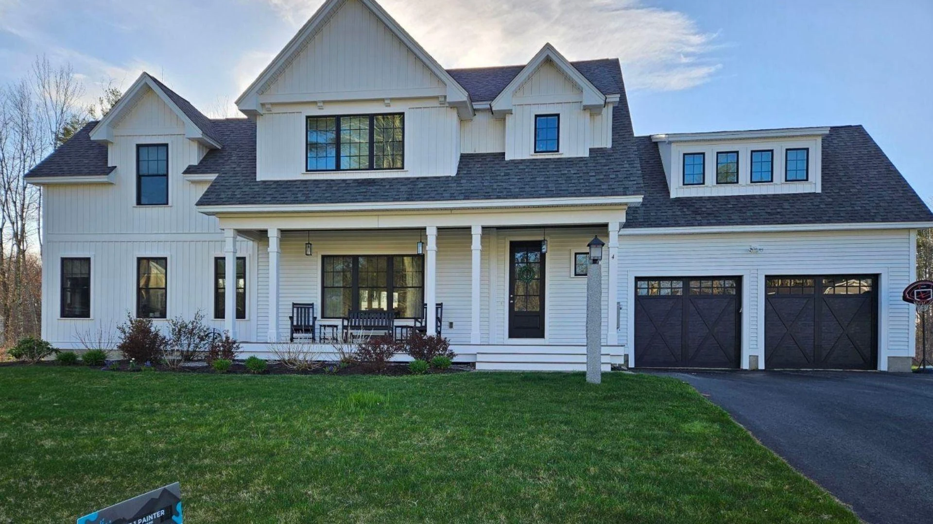 Professional exterior painting project in Southern New Hampshire by That 1 Painter