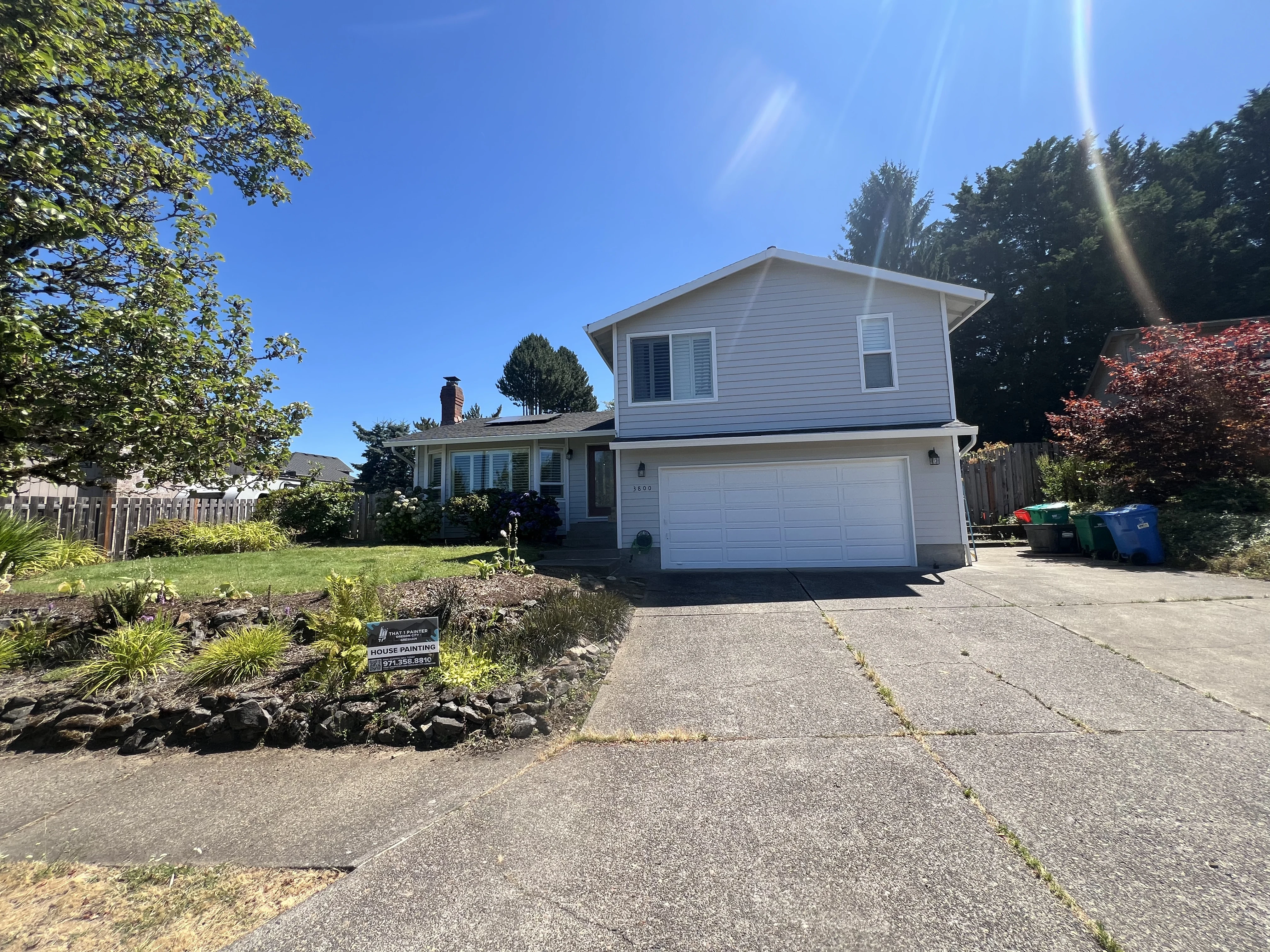 Professional exterior painting project in Oregon City-Gresham by That 1 Painter