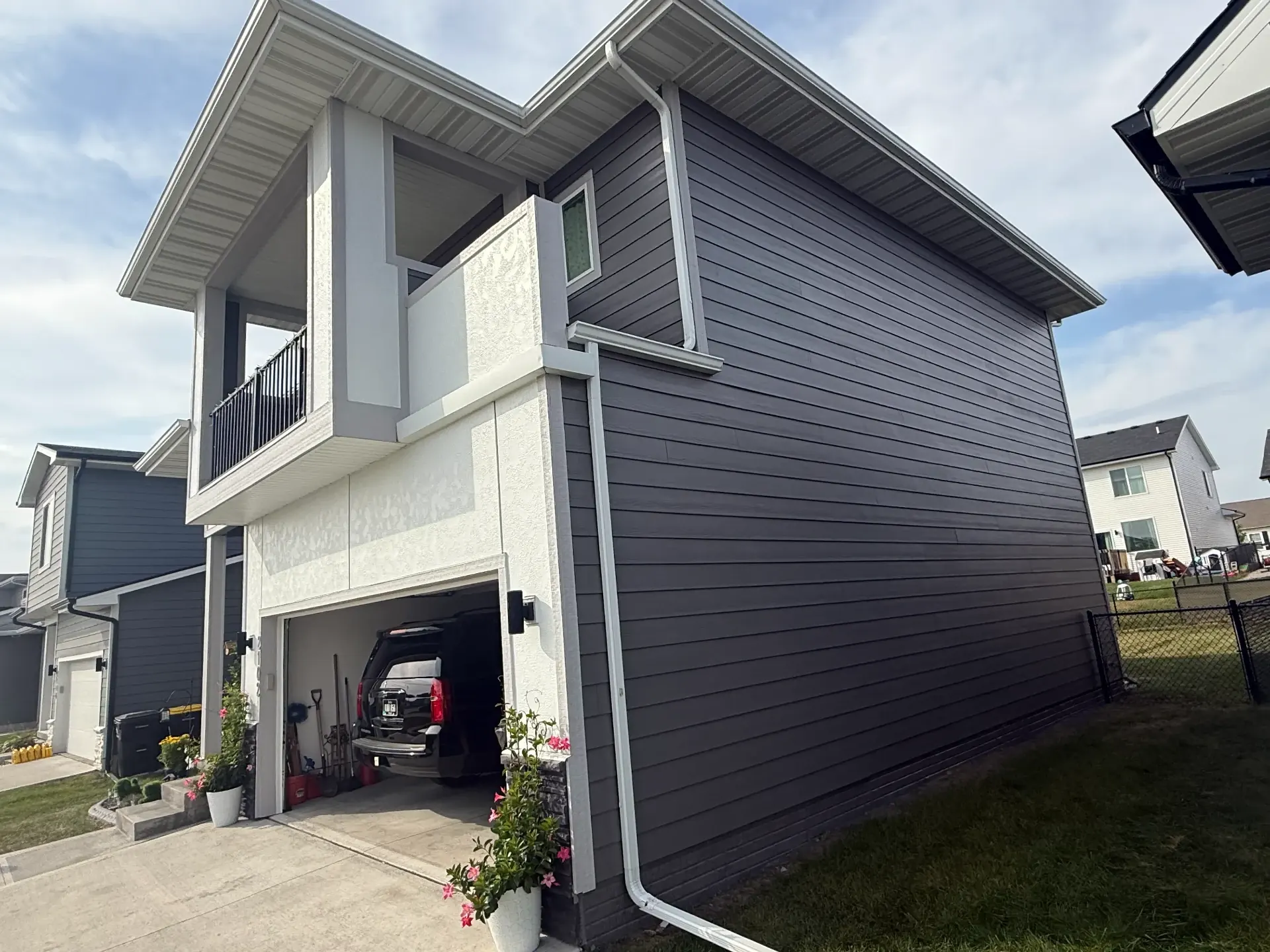 Professional exterior painting project in Central Iowa by That 1 Painter