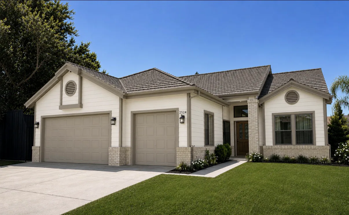 Professional exterior painting project in Sacramento by That 1 Painter