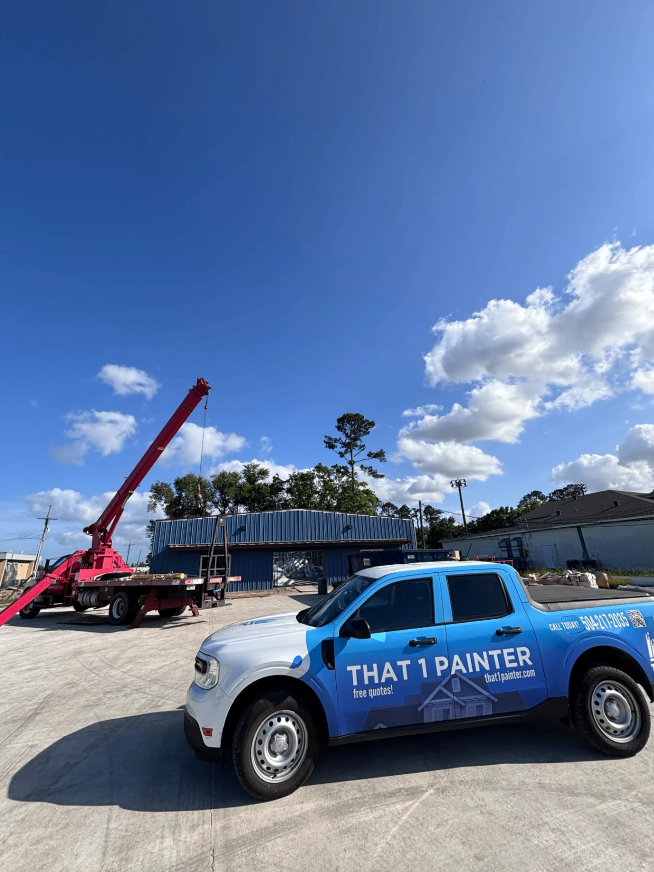 Professional commercial painting project in New Orleans by That 1 Painter