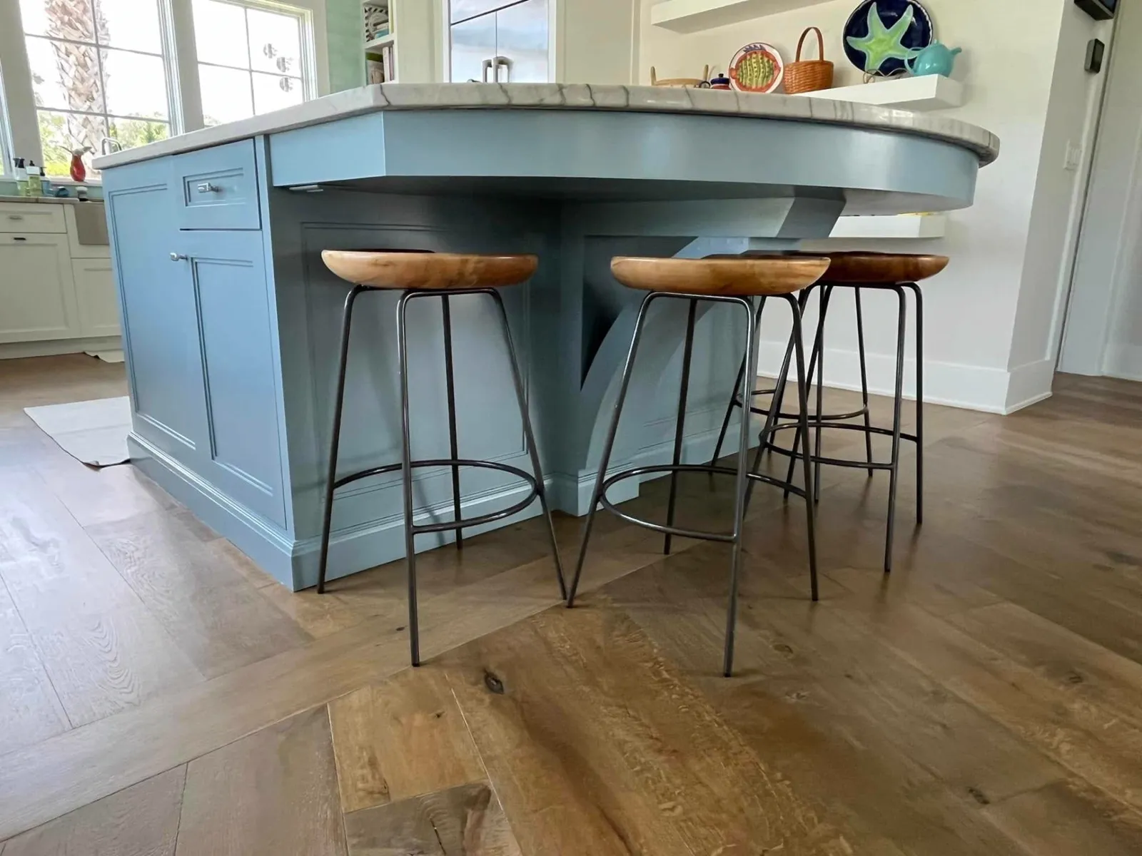 Professional cabinet & interior painting project in First Coast by That 1 Painter
