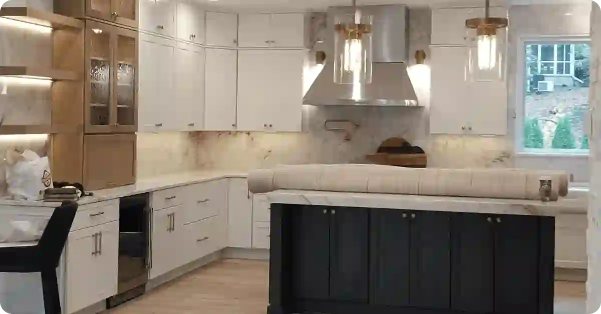 Professional cabinet & interior painting project in Georgetown by That 1 Painter