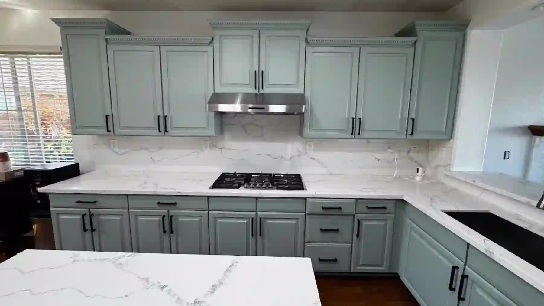 Professional cabinet & interior painting project in Georgetown by That 1 Painter