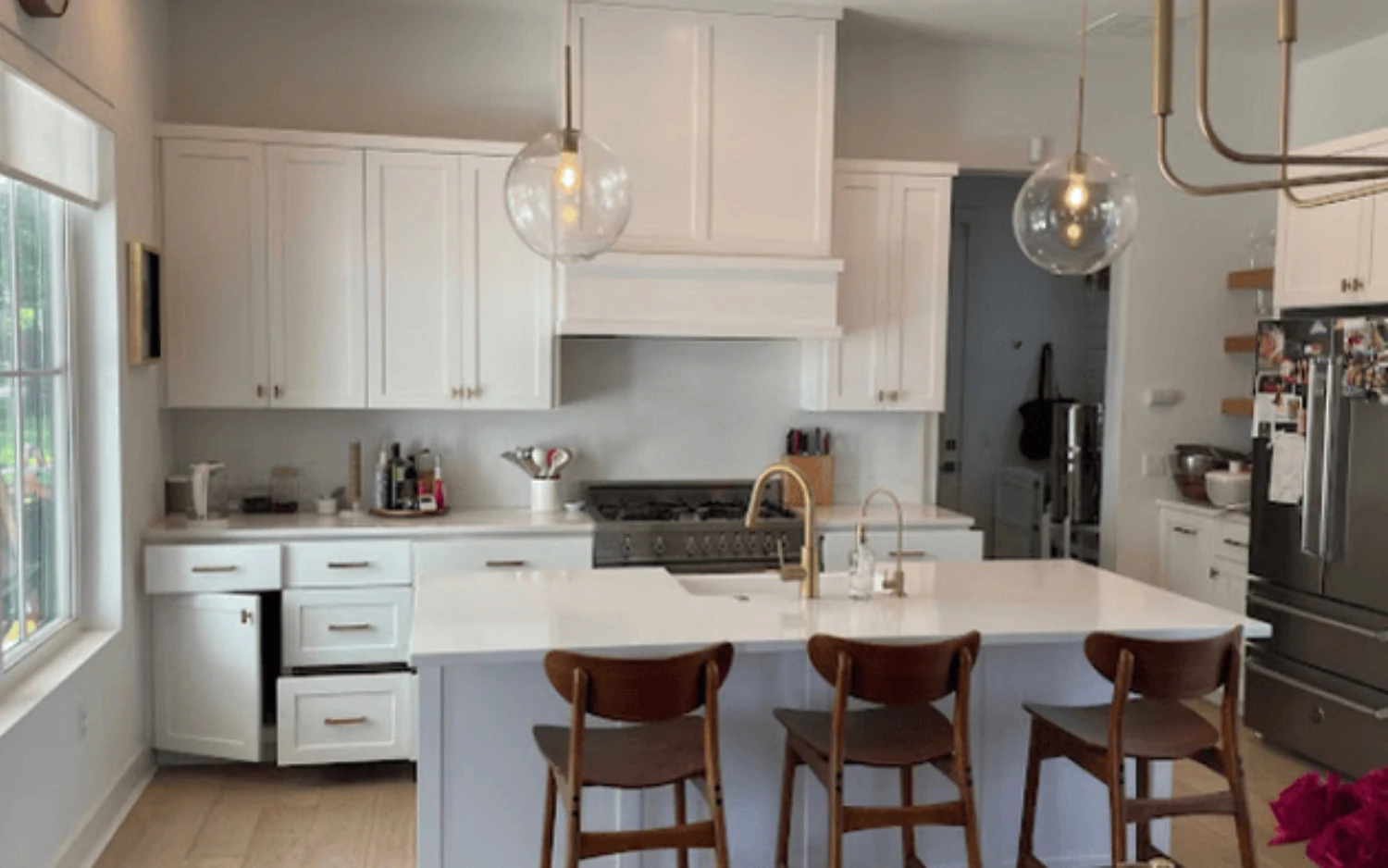 Professional kitchen painting project in OKC by That 1 Painter