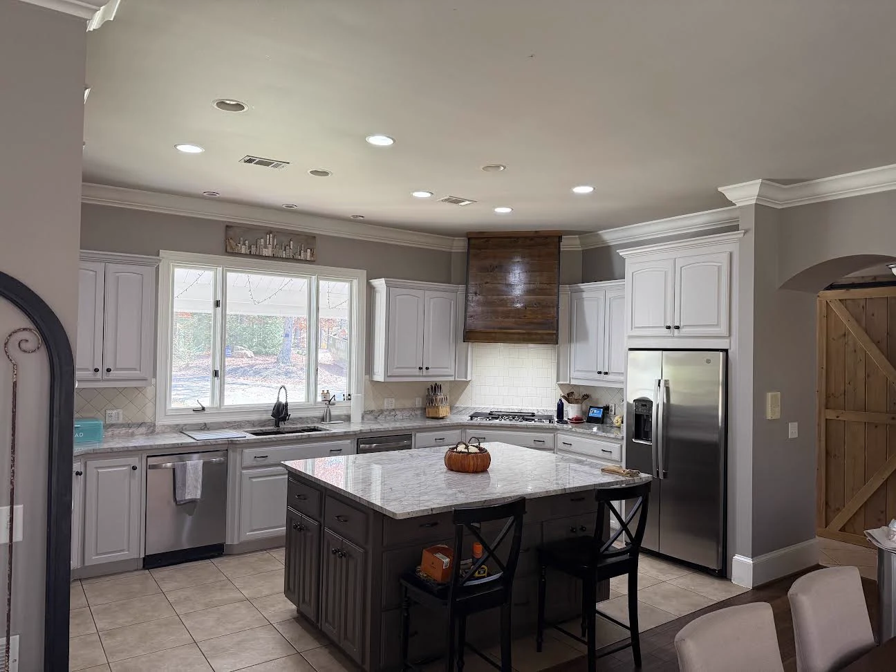 Professional interior painting project in North Atlanta by That 1 Painter