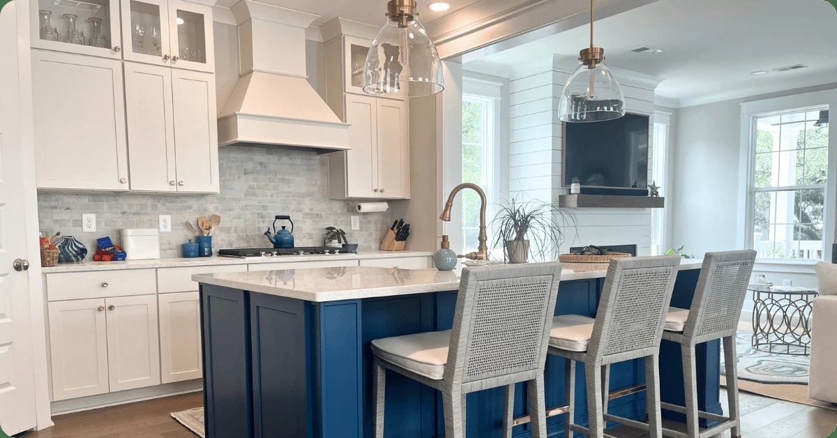 Professional interior painting project in Williamsburg by That 1 Painter