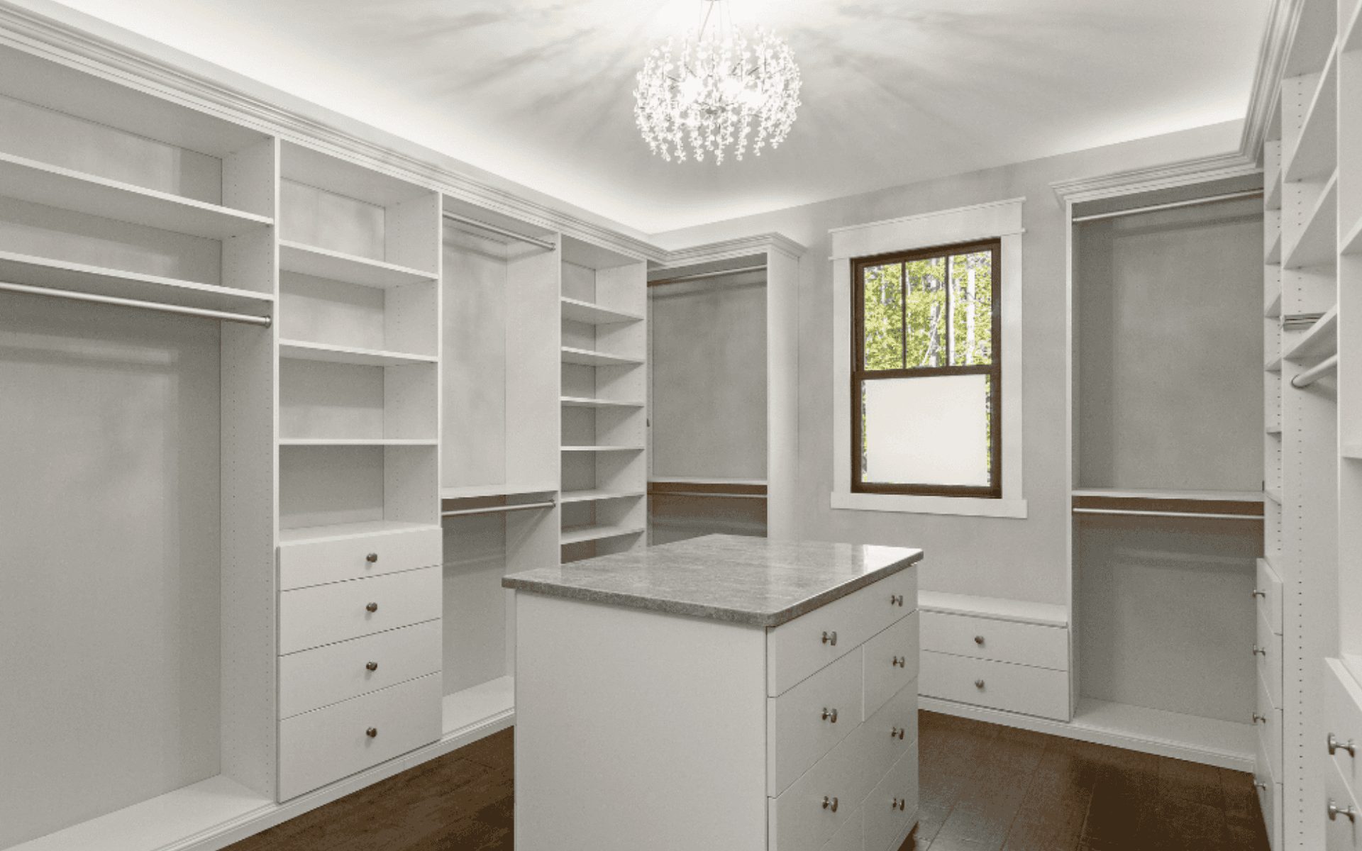 Professional walk-in closet interior painting project in Tampa Bay by That 1 Painter