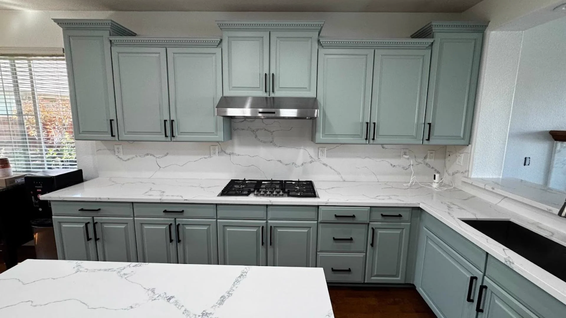 Professional cabinet & interior painting project in Central Houston by That 1 Painter