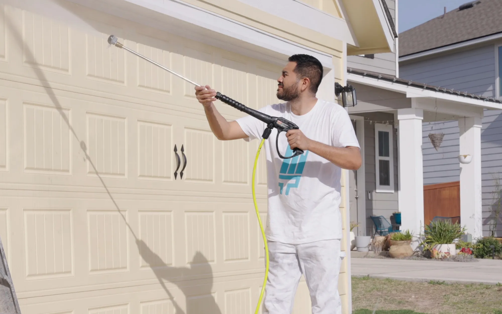 Driveway pressure washing in Amarillo