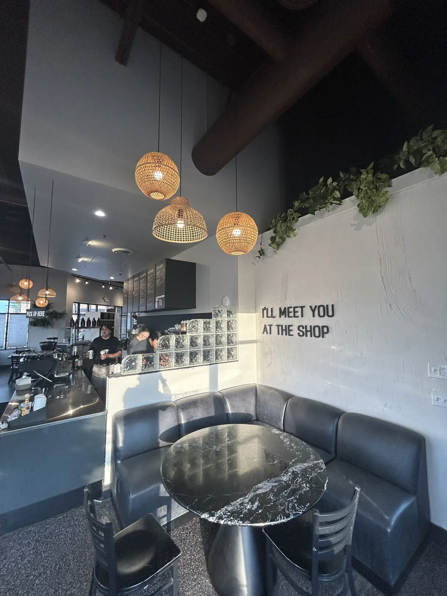 Twin Cities café dining room interior painting by That 1 Painter