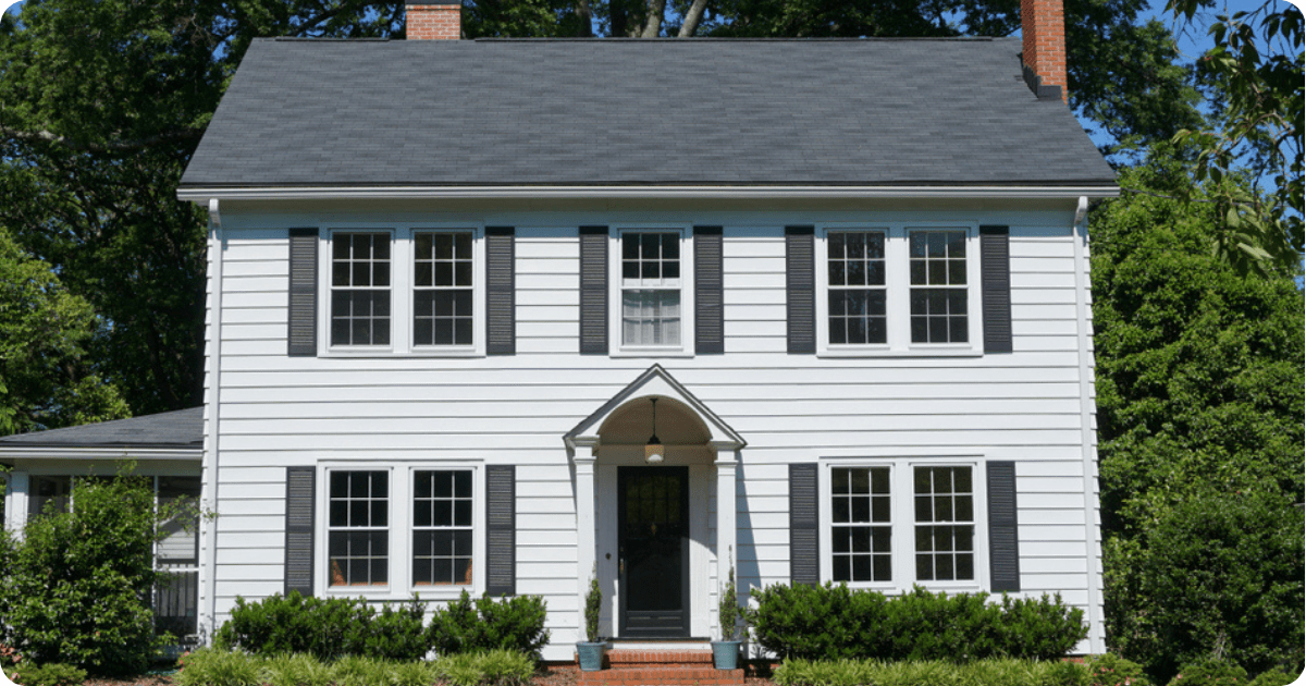 Exterior Painting in Princeton done on beautiful white big house by that 1 painter central jersey