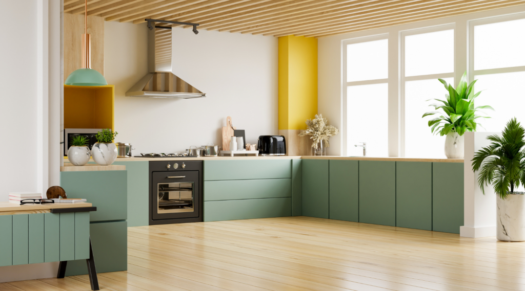 why hire a professional to paint your kitchen cabinets in Denver