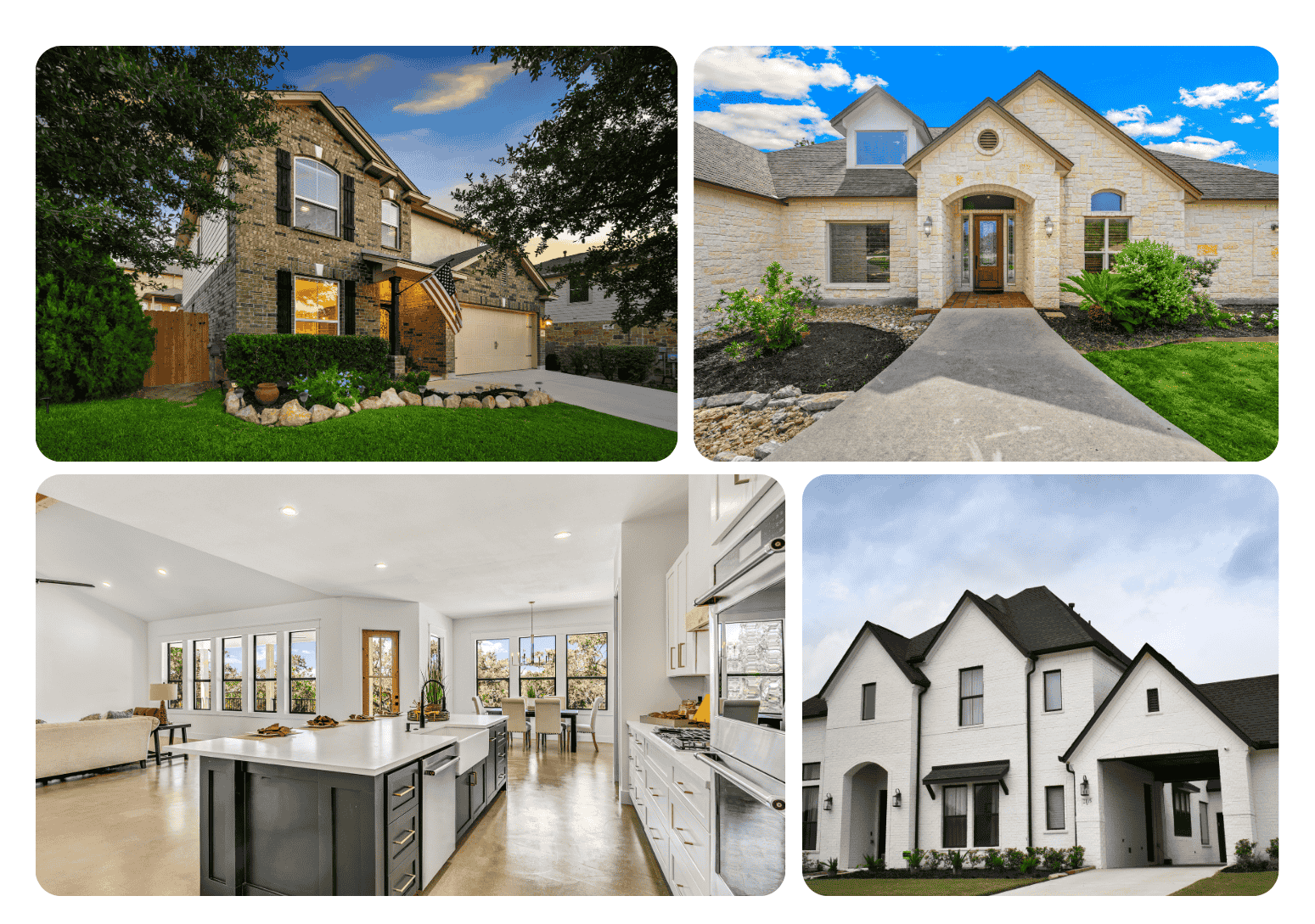 Mobile portfolio showcasing recent painting projects and transformations