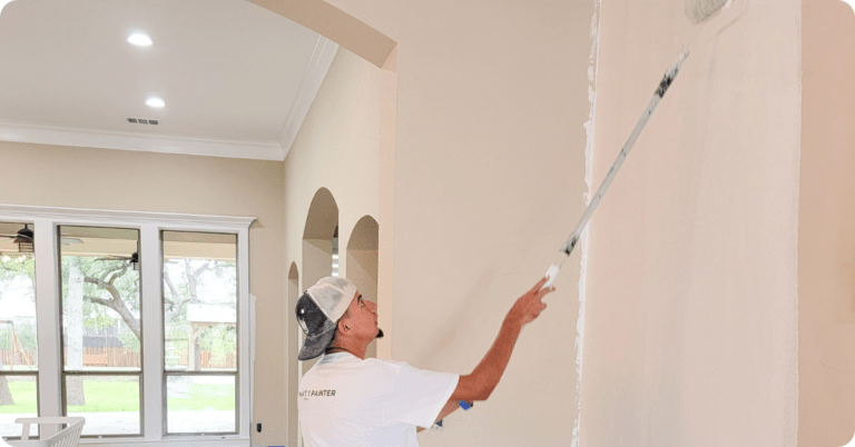 That 1 Painter team at work - Why Choose Us section