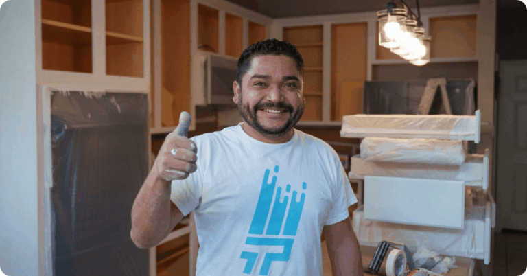 That 1 Painter team at work - Why Choose Us section