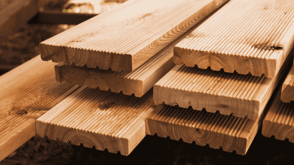 A sample of wood from That 1 Painter Fort Worth that is used for carpentry