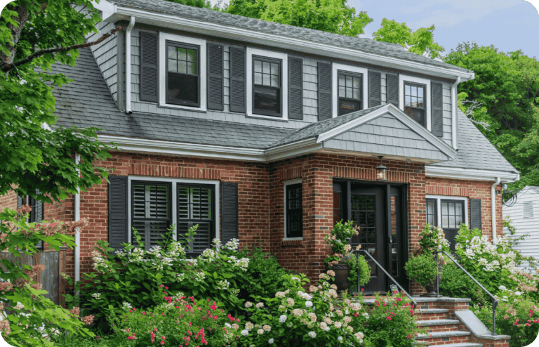 Completed house painting project - Why Choose Us section