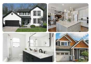 Mobile portfolio showcasing recent painting projects and transformations