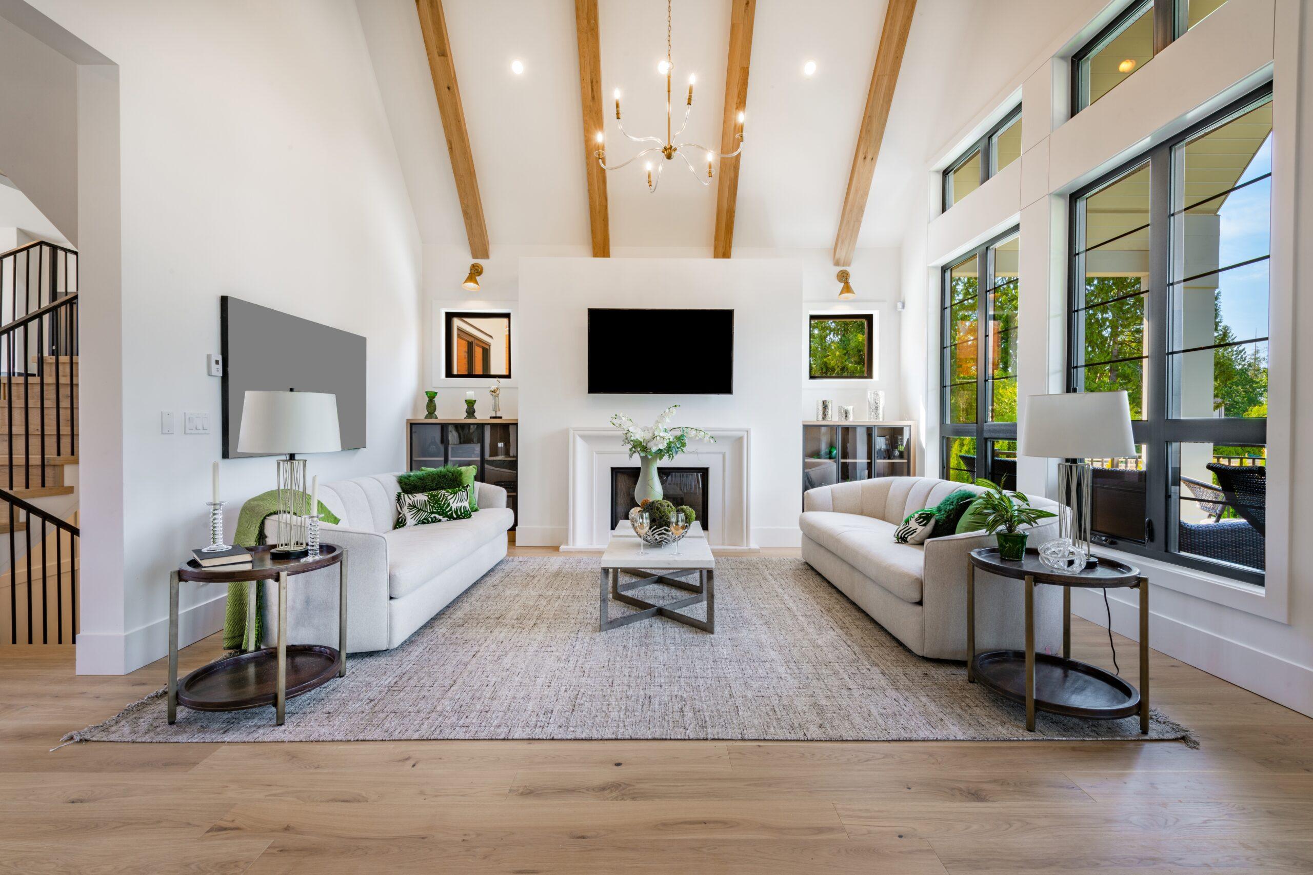 painters in irving paint the ceiling and stain the wood beams for home at that 1 painter