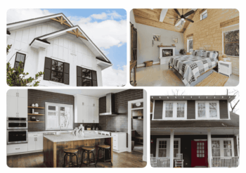 Mobile portfolio showcasing recent painting projects and transformations