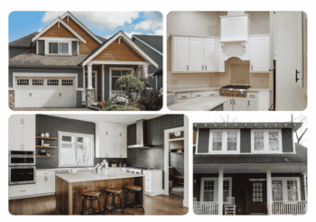 Mobile portfolio showcasing recent painting projects and transformations