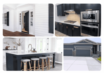 Mobile portfolio showcasing recent painting projects and transformations