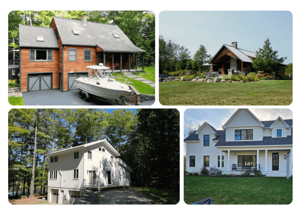 portfolio of four trumbull homes painted by professional painters at That 1 Painter Milford