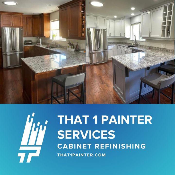 Professional Painters in North Atlanta_Cabinet Painting_That 1 Painter North Atlanta 