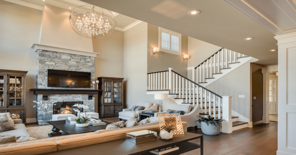 Living room with a fresh coat of paint_That1 Painter North Atlanta