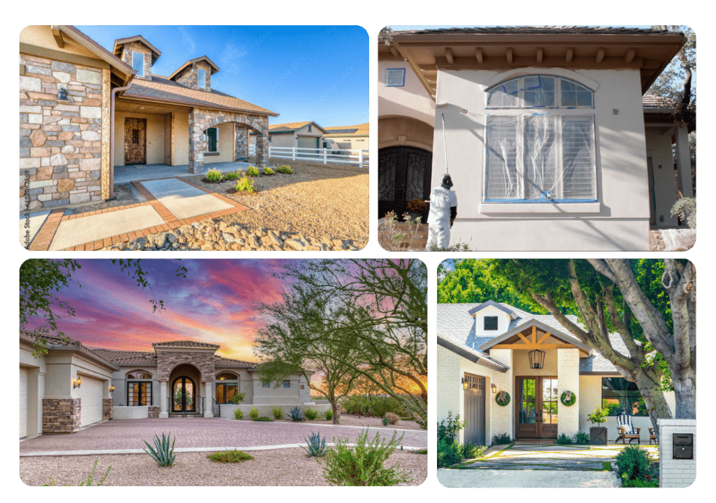 Portfolio of homes in the phoenix arizona area painted by local painters _that 1 painter