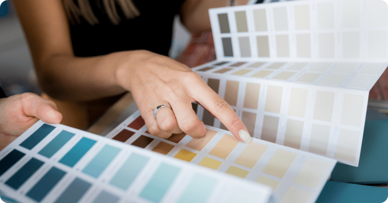 Completed house painting project - Why Choose Us section