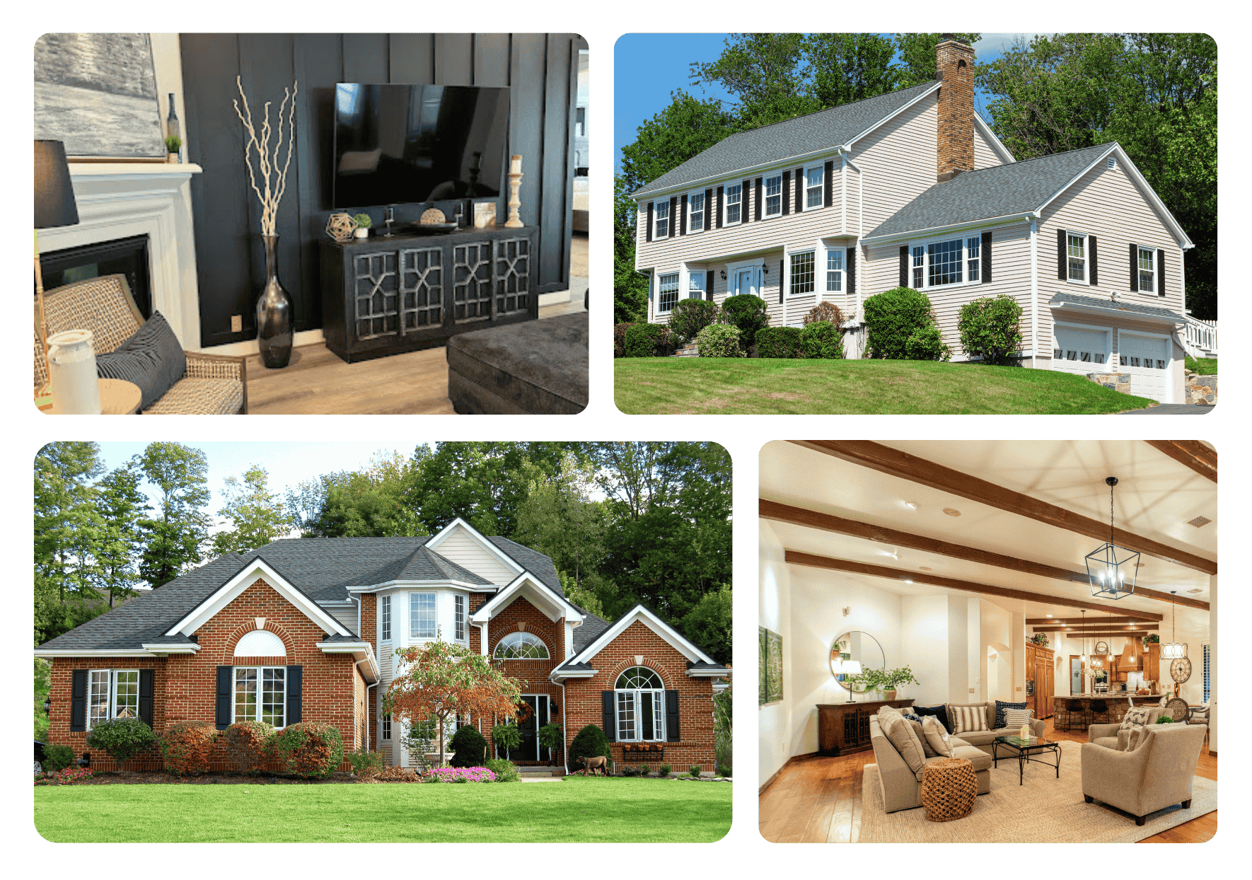 Mobile portfolio showcasing recent painting projects and transformations