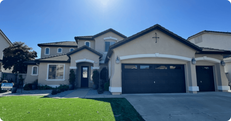 Completed house painting project - Why Choose Us section