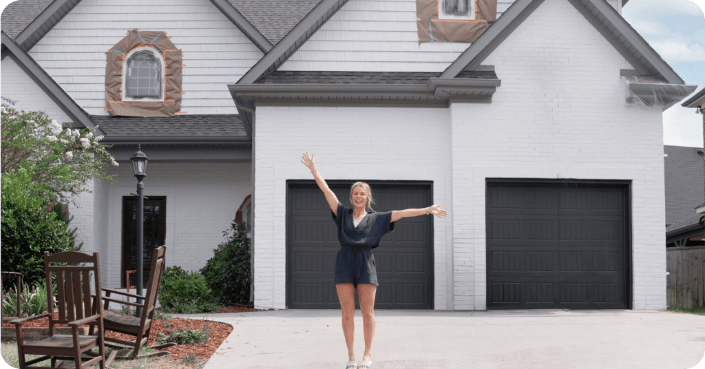 limewashing-white-house-with-girl for that 1 painter salt lake city