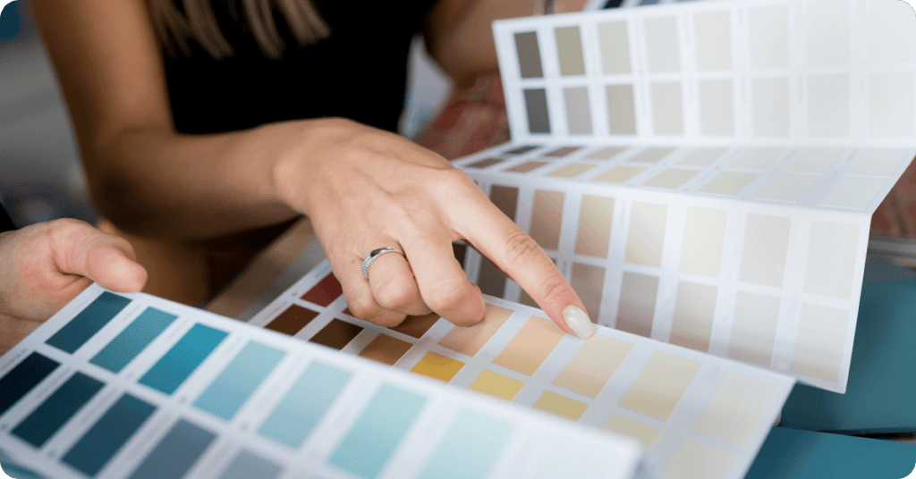different color paint swatches for home using color psychology for that 1 painter salt lake city