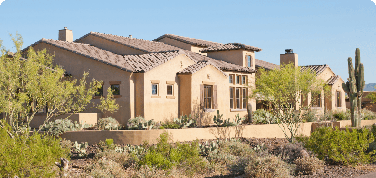 painters in scottsdale paint the house tan with desert landscaping for that 1 painter