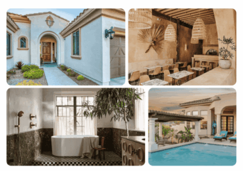 Mobile portfolio showcasing recent painting projects and transformations