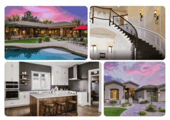 Mobile portfolio showcasing recent painting projects and transformations