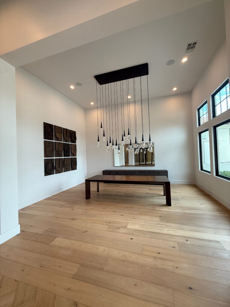 Completed house painting project - Why Choose Us section