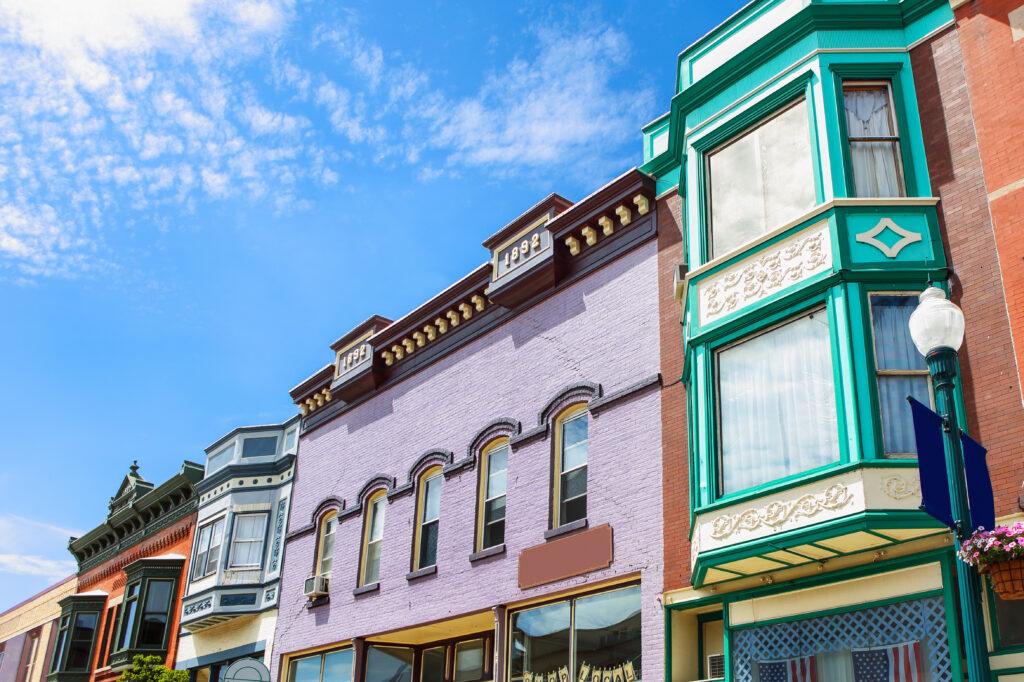 Retail Space_Historic buildings with colorful exteriors_That 1 Painter Treasure Valley