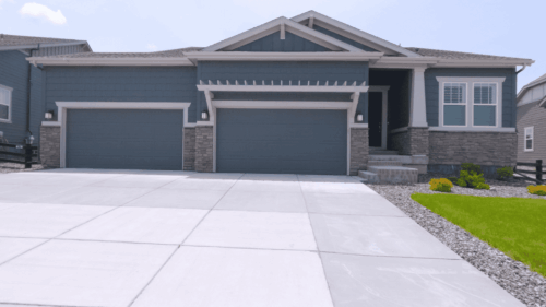 Beautiful gray house exteriors painted by professional painters in Star Idaho