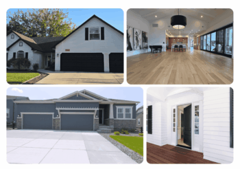 Mobile portfolio showcasing recent painting projects and transformations