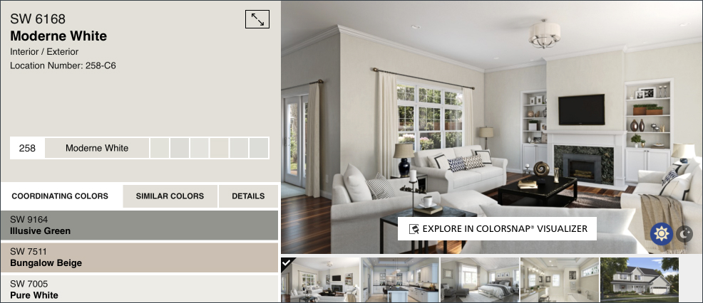 moderne white home paint selection | That 1 Painter