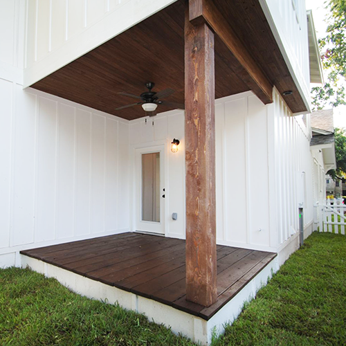 wood deck stain